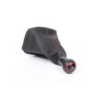 SSQKRVFSJ Pomo Palanca Cambios Kit palanca cambios coche con rosca roja a prueba polvo accesorios ropa para VW para Golf 4 Palanca Cambios(12mm caliber 5-speed)