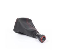 SSQKRVFSJ Pomo Palanca Cambios Kit palanca cambios coche con rosca roja a prueba polvo accesorios ropa para VW para Golf 4 Palanca Cambios(12mm caliber 6-speed)