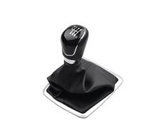 SSQKRVFSJ Pomo Palanca Cambios para Ford para Focus 2 para Mondeo para MK2 FL para C-MAX MK3 MK4 MK7 Palanca Cambios Manual 5 6 velocidades Galaxy Palanca Cambios(Black Cover 6 Speed)