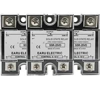 SSR-10VD SSR-40VD SSR 25A 80A 100A Single Phase Solid State Relay Voltage Regulator Module Input 0-10V Output 220VAC Radiator(10A) Control Relays