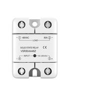 SSR-25AA SSR-40AA SSR 60A 120A Módulo de relé de estado sólido monofásico Entrada de AC70-280V Salida de AC24-480V Control de temperatura PID 1 Uds(24-480VAC,80AA Random)