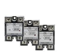 SSR-25DA SSR-40DA SSR-40AA SSR-40DD SSR 10A 25A 40A 60A 80A 100A DD DA AA Módulo de relé estado sólido for control temperatura PID 1 piezas(Da,100A)