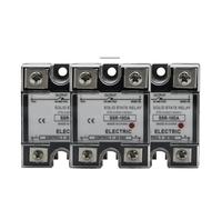 SSR-25DA SSR-40DA SSR SSR 10A 40A 60A 80A 100A Módulo de relé de estado sólido Entrada de DC3-32V Salida de AC24-480V Control de temperatura PID 1 Uds(25DA)