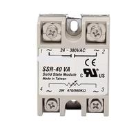 SSR-40VA Metal Base Resistance Regulator Solid State Relay Controls Relays
