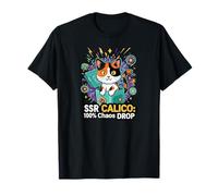 SSR Calico Cat 100% Chaos Drop Gacha Gaming Loot Box Camiseta