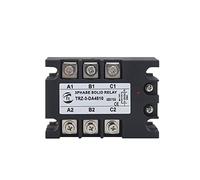 SSR trifásico 10A 25A 40A 60A 80A 100A 120A Relé de estado sólido 25DA 40DA 60DA 80DA 3-32VDC Control 24-480VAC DC-AC(60DA)