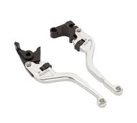 SSRSOANV Para YA&MAHA YZF R1 04-08 R6 2005-2016, R6S 06, EUROPE 2006-2007 Palancas embrague y freno con rodillo motocicleta(Silver)