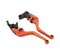 SSRSOANV Para YA&MAHA YZF R1 04-08 R6 2005-2016, R6S 06, EUROPE 2006-2007 Palancas embrague y freno con rodillo motocicleta(Orange)