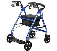 SSRURYWZ Tor .99s Tor .99 con Asiento Ayudas para la Movilidad de Alta Resistencia Rodillo Plegable de Aluminio .99 con Ruedas Tor Plegable para Personas Mayores Pasamanos Ajustable de 8 Niveles