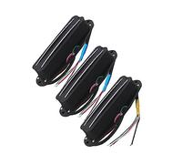 SSS Alnico 5 Hot Rails Humbucker Juego De Pastillas De Guitarra Eléctrica Cuello/Medio/Puente Juego De Pastillas Piezas de Guitarra Eléctrica