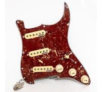 SSS - Golpeador precableado cargado para guitarra Fender ST compatible con pastillas Wilkinson SSS Alnico 5 de bobina única, para kit de repuesto de guitarra eléctrica Strat de Estados Unidos/México