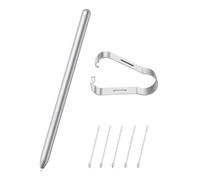 SSS GRGB S Pen para Samsung Galaxy Tab S10/S10+/S10 Ultra, S9/S9+/S9 Ultra/S9 FE, lápiz capacitivo de repuesto también compatible con S8/S7/S6 Lite, con 5 puntas y pinzas (sin Bluetooth), plateado