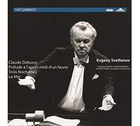 SSS0224 ドビュッシー:牧神の午後への前奏曲、夜想曲、交響詩「海」 スヴェトラーノフ(指揮)スウェーデン放送交響楽団