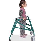 SssHfff Andadores para discapacidad, Andador Ligero Móvil de Aleación de Aluminio Regulable en Altura Montado en la Espalda del Andador(S)