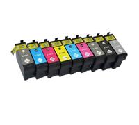 SSUMCUWR 9 Colors 7601 T7601 T7602 T7603 T7604 T7605 T7609 Cartucho de Tinta Conjunto de Tinta Compatible con la Impresora SC-P600 de Gran Formato Funciona con la Serie Surecolor
