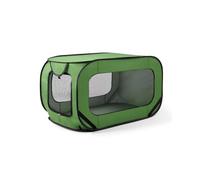 SSUYGF Cama Perro Coche Coche Portátil 36 Pulgadas Ara Asiento Perrera Cama Grande Perro Perrera Emergente Perrera Gatos Jaula Mascotas Interior Exterior Cama Gatos Asiento Perro Coche(Green)