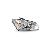 SSUYGF Conjunto Faros Delanteros Automóvil Para Ford Para Focus 2005 2006 2007 2008 Conjunto Faros Delanteros Coche Lámpara Luz Alta Luces Giro Luces Circulación Nocturna(White right side)
