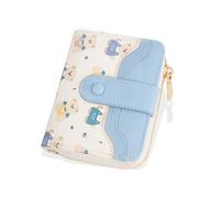 SSyang Cartera de Oso, Cuero PU Monedero, Billetera Mujer con Cremallera, Monedero Niña, Billetera Corta con Bolsillo de Moneda, Tarjetero Carteras, para Niñas