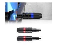 SSYYSS Topes Anticaída Moto Tampones de Protección Sliders Cuadro para Ducati Diavel 1200,Protector de Motor Carenado Bloque Anticaída,Accesorios Piezas de Repuesto,Red