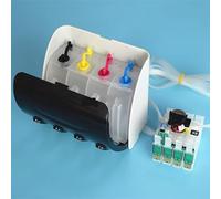 SSZENO 603 603XL T603XL Sistema Ciss con Chip ARC Compatible con impresoras Epson XP-2100 XP2105 XP-3100 XP3105 XP-4100 4105 WF-2810 2830 2835 2850