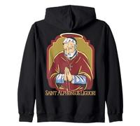 St Alphonsus Liguori Patrono Católico de Abogados Sudadera con Capucha