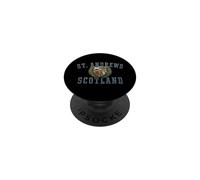 St. Andrews Scotland Crest Envejecido PopSockets PopGrip Adhesivo