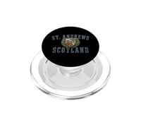 St. Andrews Scotland Crest Envejecido PopSockets PopGrip para MagSafe