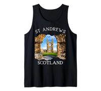 St Andrews Scotland Outer Hebrides Souvenir para Mujeres, niños y Hombres Camiseta sin Mangas