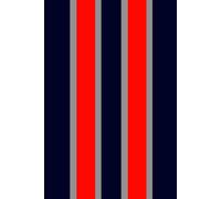 St. Anne's Colours Notebook: Ruled College Style, Scarf Pattern - For Friends, Family, University Students and Alumni