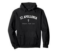 St. Apollonia Catholic Patron Christian Saint Sudadera con Capucha