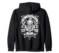 St. Augustine Florida Pirate Skull and Crossed Swords Design Sudadera con Capucha