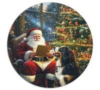 St. Bernard 1000 Piece Jigsaw Puzzle For Adults Educational Games Stress Relief Puzzle Exercise The Memory of The Brain for Family Decorations 1000pcs (67.5x67.5cm)