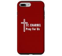 St. Charbel Ore por Nosotros Milagros de Sanación de Santos Católicos Carcasa para iPhone 7 Plus/8 Plus