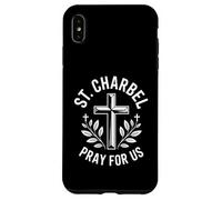 St. Charbel ruega por Nosotros Cruzar la fe católica maronita Carcasa para iPhone XS MAX