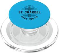 St. Charbel ruega por Nosotros Santo maronita católico PopSockets PopGrip para MagSafe
