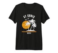 St Croix Island USVI, Recuerdo de Vacaciones en el Caribe Camiseta Premium