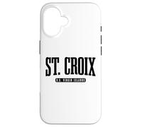 St. Croix Islas Vírgenes de Estados Unidos USVI Souvenir Carcasa para iPhone 16