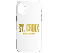 St. Croix Islas Vírgenes de Estados Unidos USVI Souvenir Carcasa para iPhone 16 Plus
