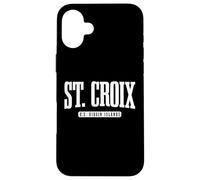 St. Croix Islas Vírgenes de Estados Unidos USVI Souvenir Carcasa para iPhone 16 Plus