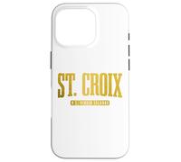St. Croix Islas Vírgenes de Estados Unidos USVI Souvenir Carcasa para iPhone 16 Pro