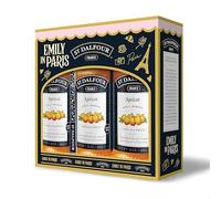 St Dalfour Emily in Paris Mermelada de albaricoque, 284g, Pack de 3, sin azúcar añadido, 100% fruta