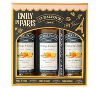 St Dalfour Emily in Paris Mermelada de naranja y jengibre, 284g, Pack de 3, sin azúcar añadido, 100% fruta