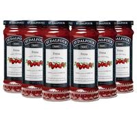 St Dalfour FRESAS | Fruta triturada | Mermelada natural | Caja 6 frascos x 284gr | 100% fruta sin azúcares añadidos