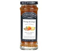 St Dalfour JENGIBRE Y NARANJA | Fruta triturada | Mermelada natural 284g | 100% fruta sin azúcares añadidos