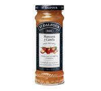 St Dalfour MANZANA & CANELA | Fruta triturada | Mermelada natural 284gr | 100% fruta sin azúcares añadidos