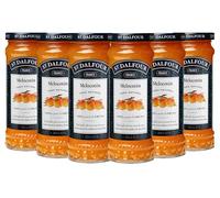 St Dalfour MELOCOTONES DE ORO | Fruta triturada | Mermelada natural | Caja 6 frascos x 284gr | 100% fruta sin azúcares añadidos