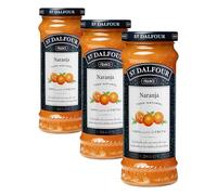 St Dalfour NARANJAS| Fruta triturada | Mermelada natural 284g | 100% fruta sin azúcares añadidos (Paquete de 3)