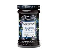 St Dalfour SUPERFRUITS ARÁNDANO & AÇAI | Fruta triturada | Mermelada natural 340gr | 100% fruta sin azúcares añadidos