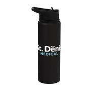 St. Denis Medical Logo Stainless Steel Insulated Water Bottle