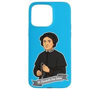St Elizabeth Ann Seton Católica Convertida Patrona Viudas Carcasa para iPhone 15 Pro Max